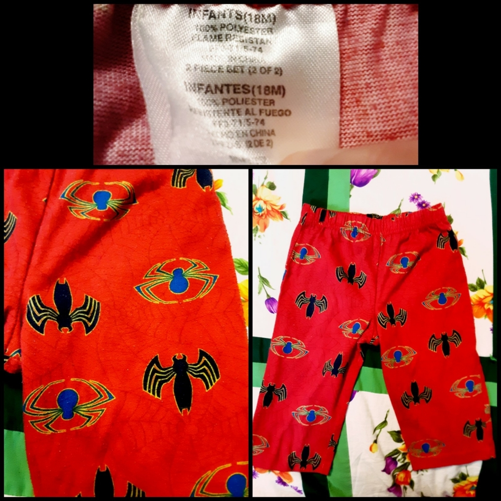 18 Month Spiderman PJ Bottoms